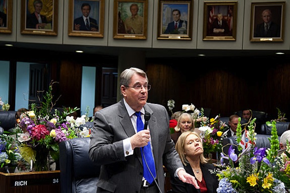 State Sen. Don Gaetz, promise of ethics reform is moving forward in Florida Senate (Photo via flsenate.gov)