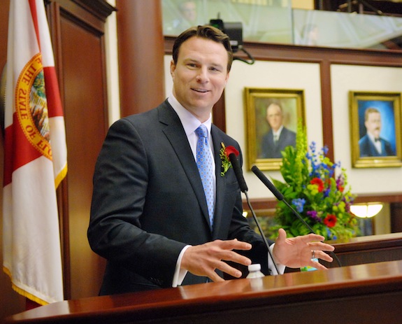 Will Weatherford admits his family relied on Medicaid, as he stands in the way of expanding the program to more people. (Photo via Myfloridahouse.gov)