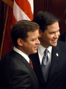 Lopez-Cantera and Rubio when they served together in Florida House. (House photo.)